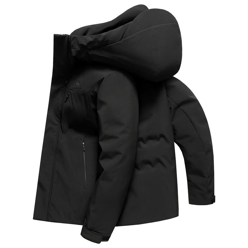 Snow Flying Men s Hooded Winter Down Jacket L