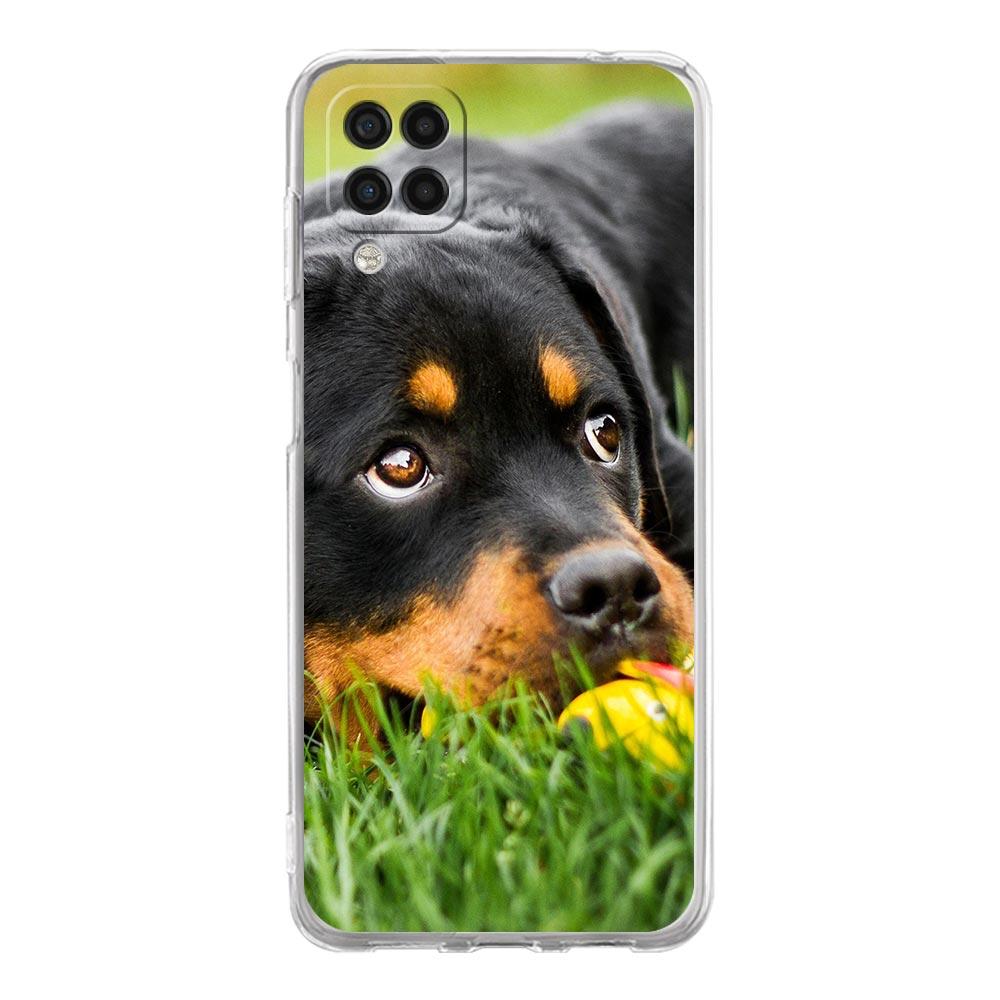 Rottweiler Dog Phone Case For Samsung Galaxy A51 A71 A21S A12 A11 A31 A41 A01 A03S A22 A13 A33 A73 A53 A52 A32 5G A23 Soft Cover