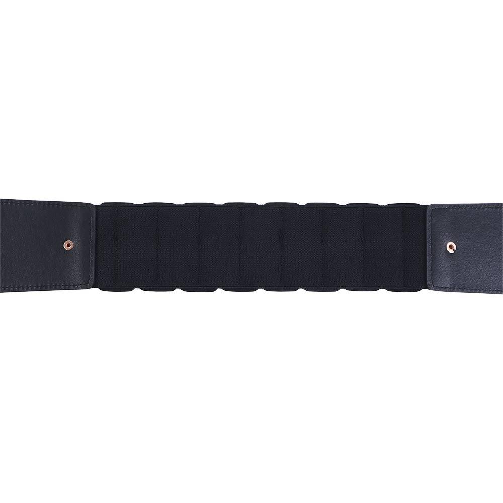 Imitation Leather Female Party Dress Camel Solid Color Wide Belt Dress Waistband Women Waistband