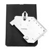Compact Inch & Metric Bridge Cam Gage Test Ulnar Welding Inspection Gauge Stainless Steel for Welded Surfaces & Joints