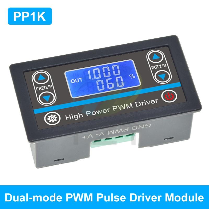 TZT PP1K Dual Mode Signal Generator PP2K PWM Motor Speed Controller Regulator 8A 150W Frequency Duty Cycle Adjustable Module