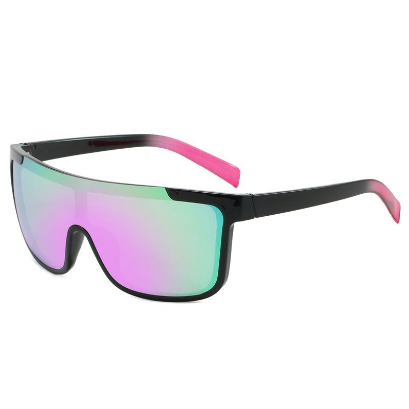 Cycling Full Frame Sunglasses Sports Cycling Glasses Windproof Women And Men Cross-border Colorful Street Photography 68208