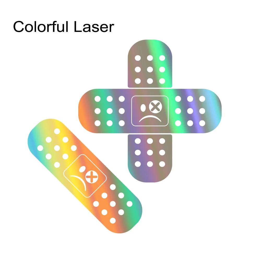 Car Sticker Funny Band Aid Car Window Decal Cross Band Aid Hurt Stickers Truck Motor Bicycle Tape Laptop Vehicle Decal Graphics
