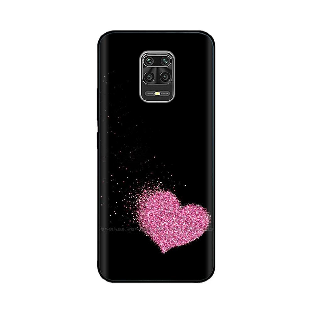For Redmi Note 9 Pro Max Case NOTE 9S Cute Cartoon Cover Soft Silicone Phone Cases For Xiaomi Redmi Note 9 Pro Note9S Case Funda