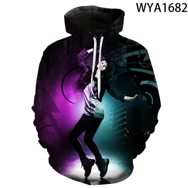 Hoodies Men Women Children Street Dance Sweatshirt 3D Printed Pullover Long Sleeve Streetwear Casual Hoody Boy Girl Kids Tops