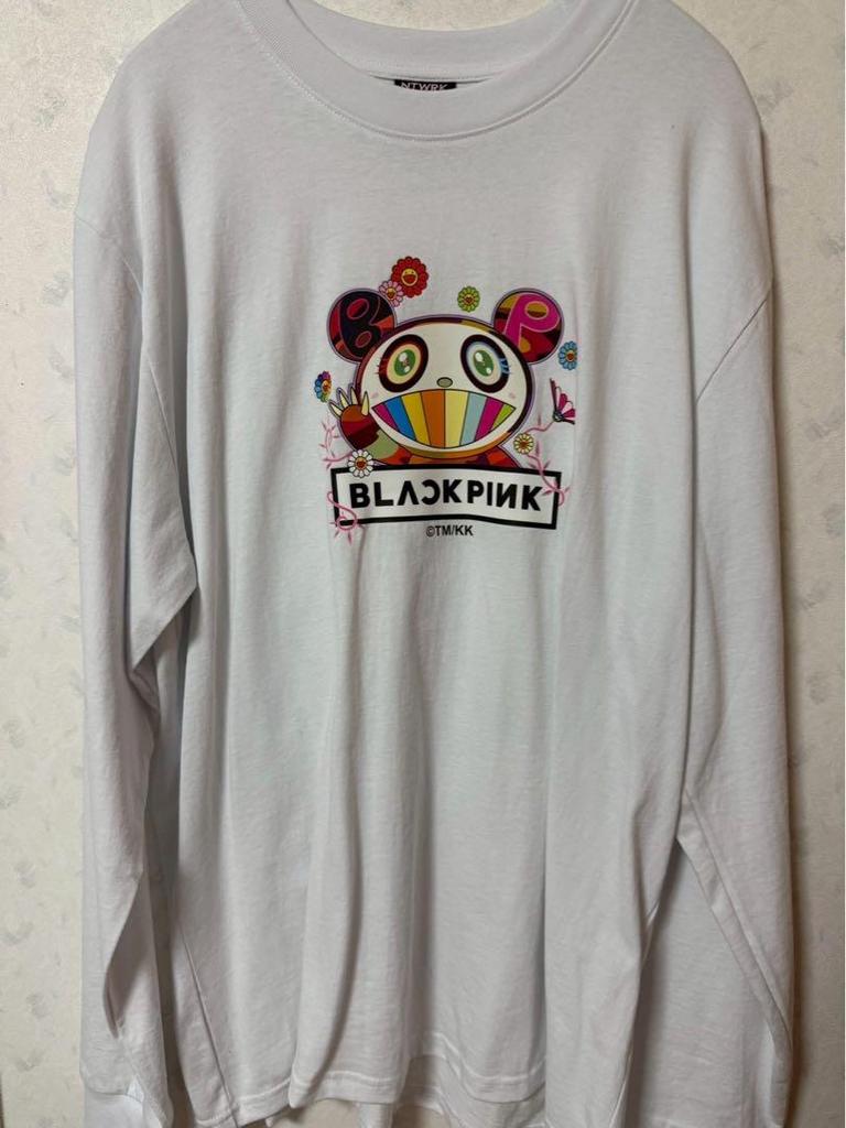 [USED] BLACKPINK and Takashi Murakami collaboration long-sleeved T-shirt XL