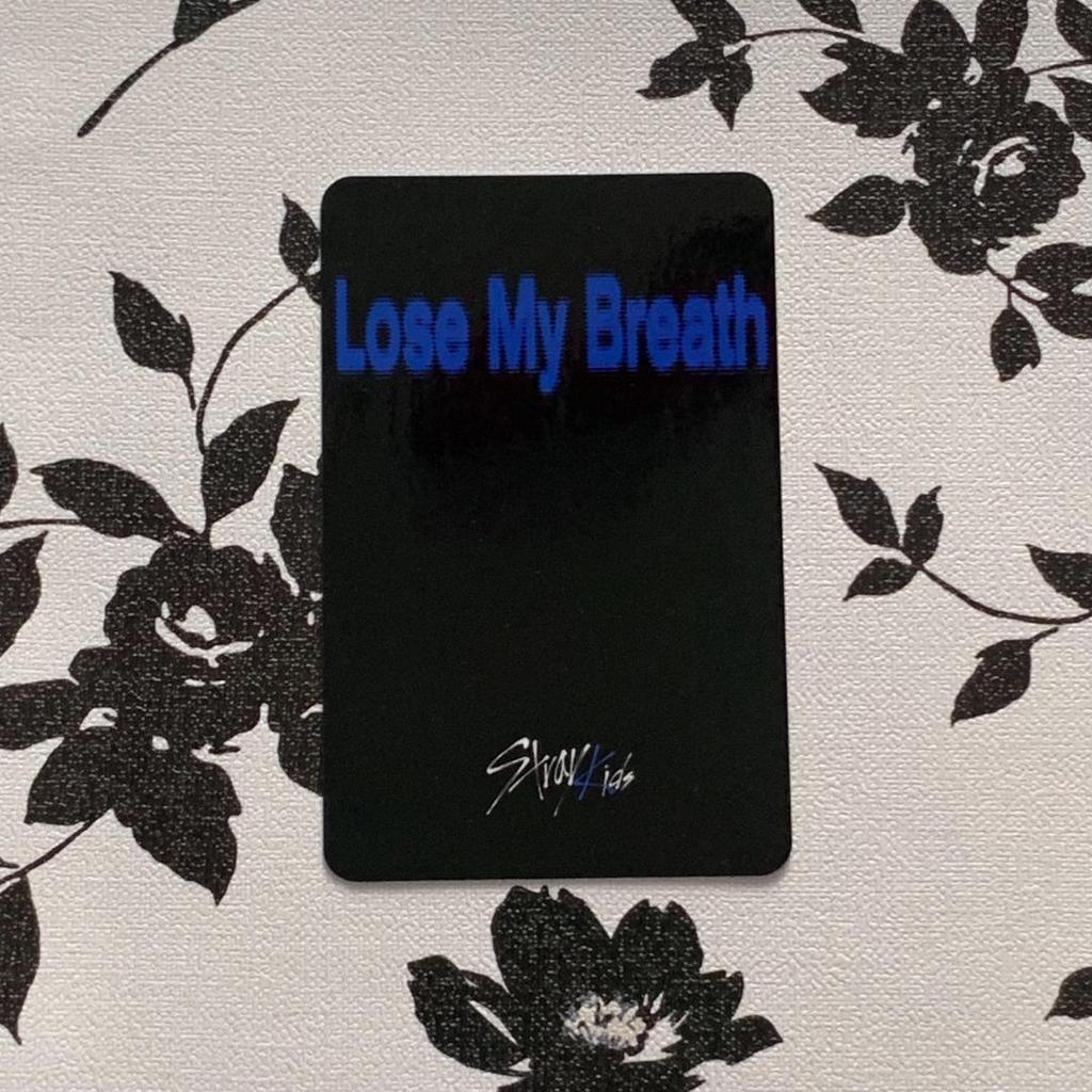 [USED] Straykids Bang Chan Sumin Lose My Breath Trading Card