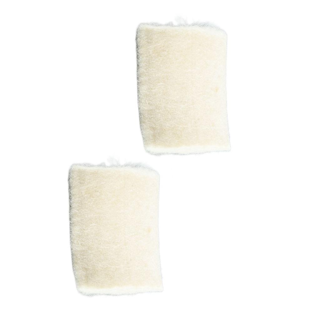 2PCS Felt Material Drum Pedal Beater Lightweight Design Percussion Accessory For Drummers