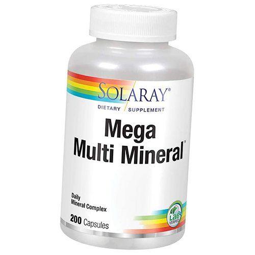 

Multimineral complex, Mega Multi Mineral, Solaray 200caps (36411062) 200caps