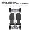 LUCKEASY Right Drive for Honda Prelude 6th Gen BF1 2025 2026 TPE 3D Car All- Weather Floor Mats Cargo Liner Trunk Waterproof