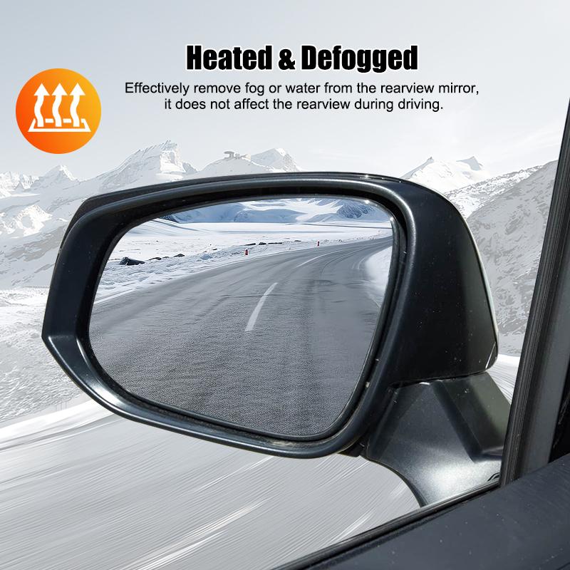 Heated Side Wing Rearview Mirror Glass with/without Blind Spot BSD for Toyota RAV4 2013- 4Runner 2013-2017 Tacoma 2016-