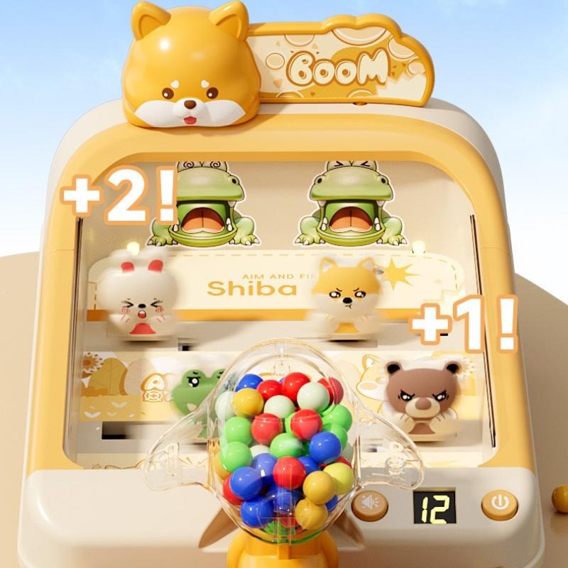 Children Electric Marble Table Game Machine Pinball Shooting Toys For Kids Focus Training Interaction Puzzle Toy Christmas Gifts