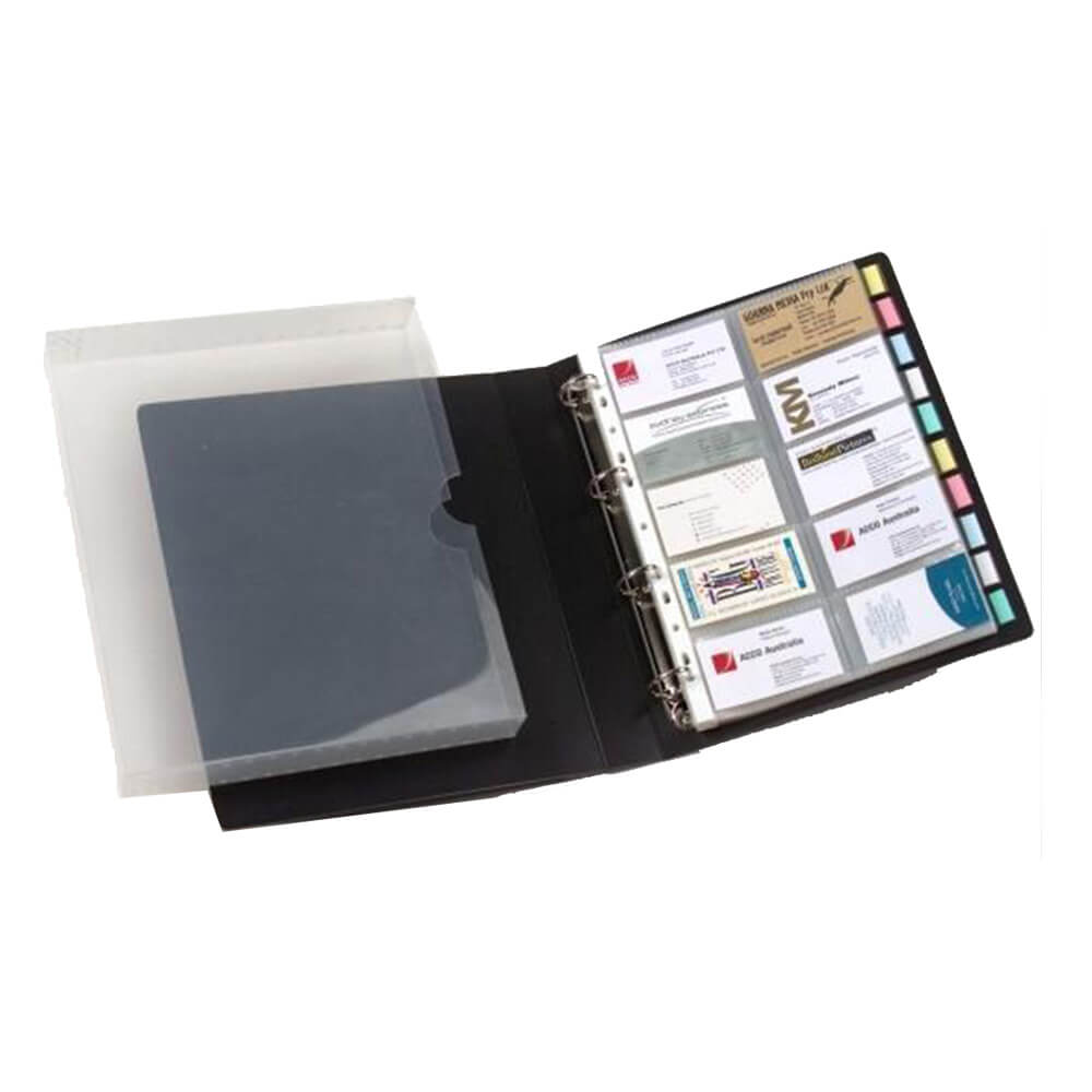Marbig A4 Visitenkartenhüllen Nachfüllpack (Packung mit 10)
