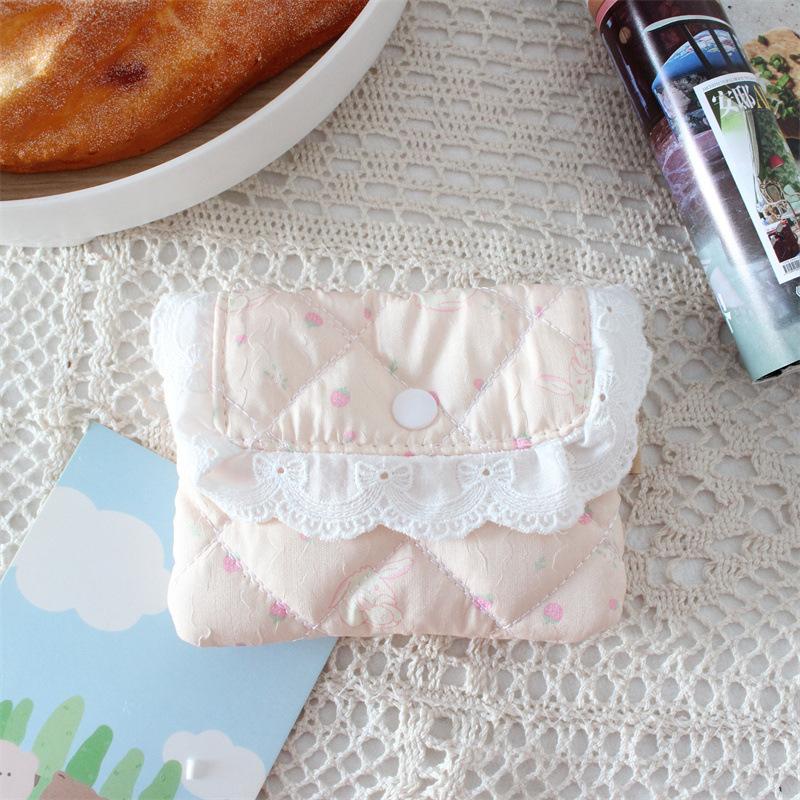 New Quilted Embossed Coins Wallet Cute Small Wallet Coin Purse Hasp Card Bag Earphones Organizer Bus Card Holder Kids Cute Purse