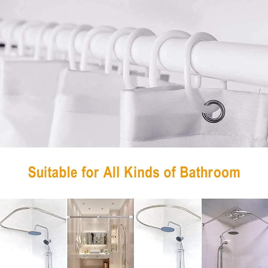 Waterproof Shower Curtain Modern 3D Printing Forest Shower Curtain Natural Landscape Bath Curtain With Hooks For Bathroom