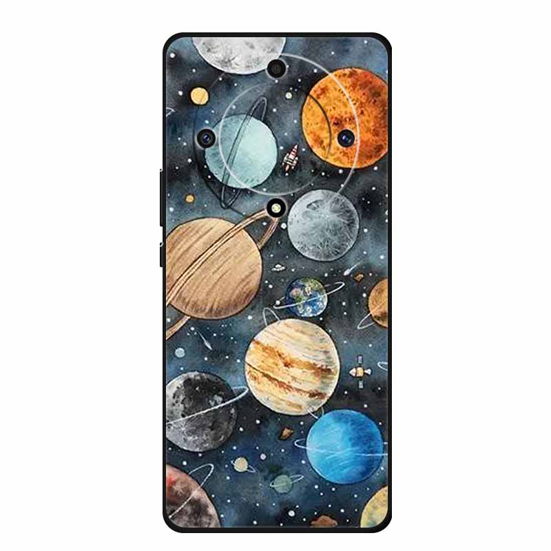 For Honor X9a 5G Cover RMO-NX1 HonorX9a Soft TPU Silicone Painted Cat Phone Case for Huawei Honor X9A Coque Bumper X 9A X9 A Bag