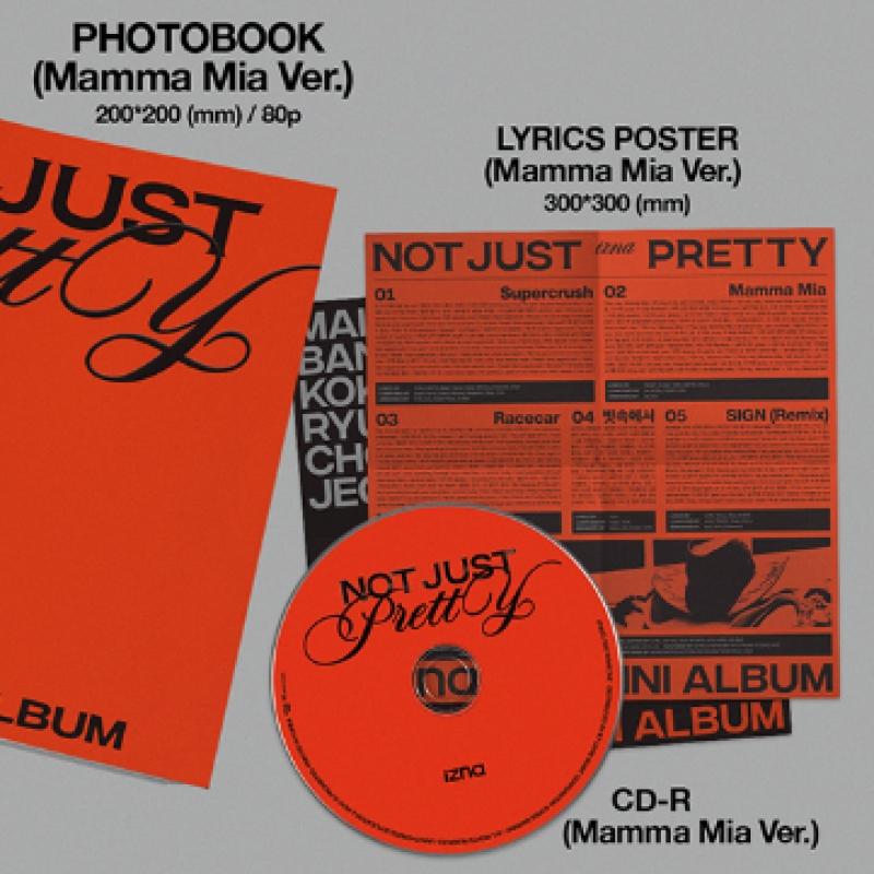 Izna   Not Just Pretty   Mini Album Set 2nd  Photobook Ver. 