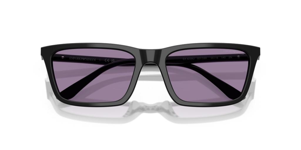 Emporio Armani Sunglasses 0EA4239U SHINY BLACK 55