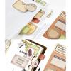 New Retro Literary Travel Stickers Paper Labels Decoration Diary Seal Scrapbooking Art Collage Stationery Planner Diary Sticker