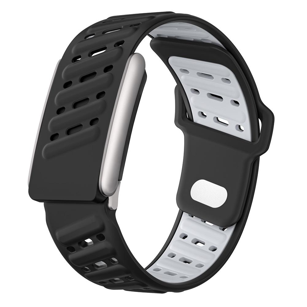 For WHOOP 5.0 Replacement Strap Dual Color Design Breathable Silicone Watch Band