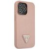 Guess Guhcp14Xpsatlp Iphone 14 Pro Max 6,7 Różowy/Pink Hardcase Saffianotriangle Logo
