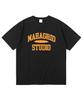 MAHAGRID College Logo Tee Black(Mg2Bsmt536A)
