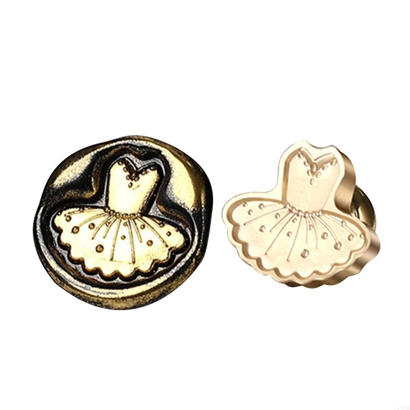 Exquisite Wax Seal Stamp for Head 3D for Creative Alloy Embossed Wax Seal Stamp for Head Irregular Stamper for Hea