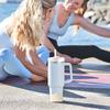2 Pcs of cups accessories,silicone covers for cups 40 oz and 30 oz glass cups, black, red, blue, pink, rose red, milky white