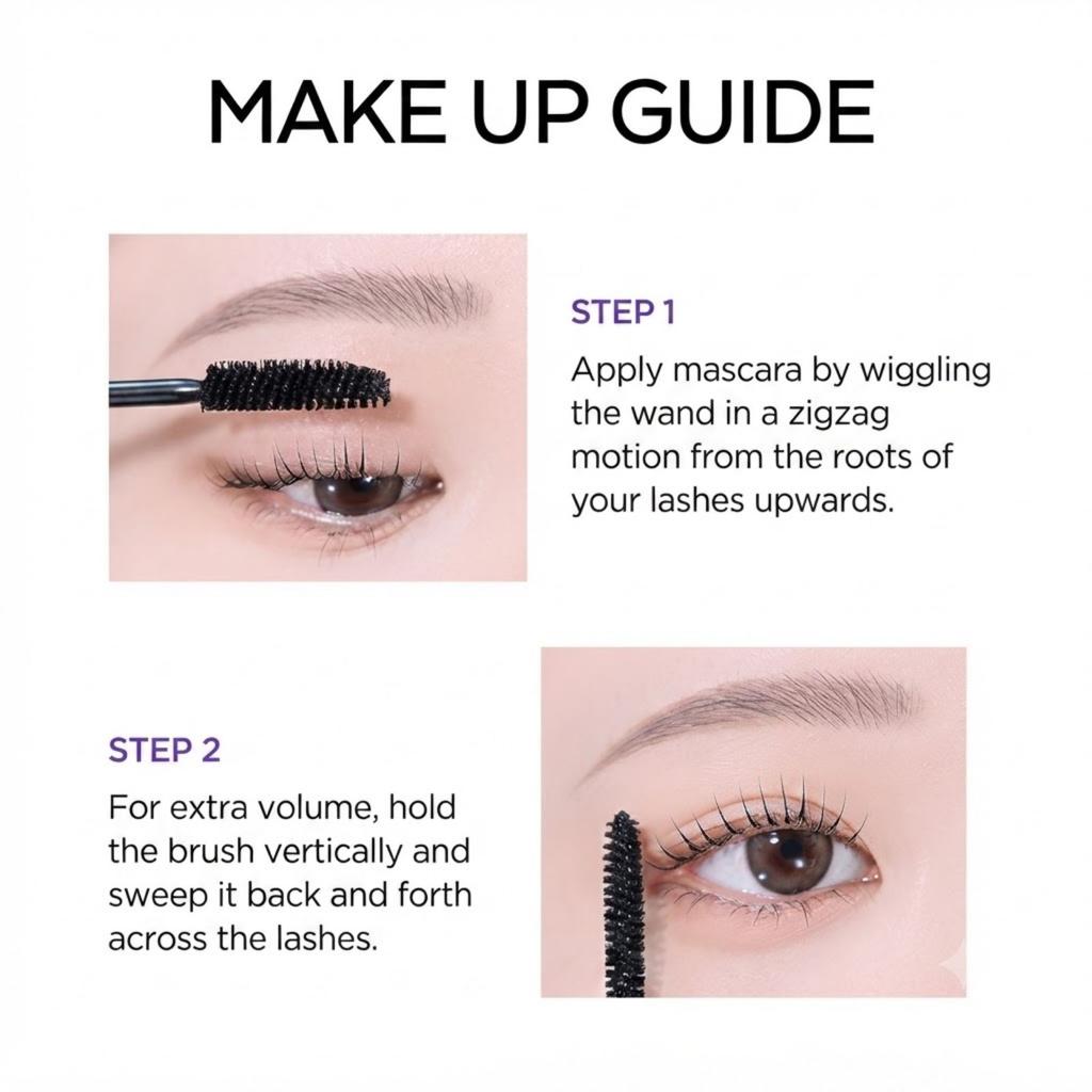 MISSHA 4D Mascara Black Korean Lengthening Mascara 7g × 4