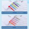 12Pcs Valentine'S Day Heart Shape Pens Black Gel Ink Rollerball Pens For Office School Supplies Gift Kids Ballpoint Pens