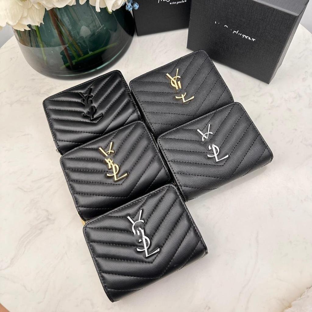 Women's Diamond Pattern Lambskin Card Holder & Coin Purse - Ultra-thin, Genuine Leather, Multi-Slot Design