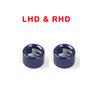 Car Interior Fittings Air Conditioner Knob Cover Audio Rotation Cover Trim Aluminum Alloy Material For Hyundai IONIQ 9 LHD/RHD