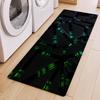 Cyber Sci-Fi Runner Rug Geometry Neon Punk Style Futuristic Home Decor Carpet Soft Non-Slip Floormat for Hallway Kitchen