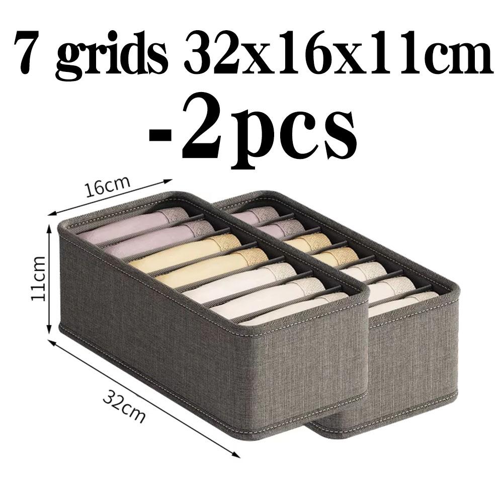 20/6/7/1 Grids Cation PP Sock Bra Pants Simplicity Organizers Of Cabinets And Drawers Home Sorting Boxes Storage Organizer Box