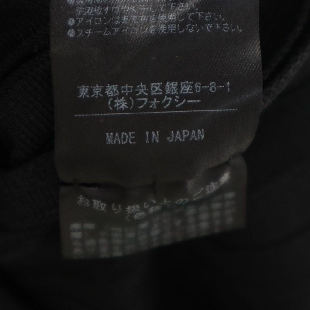 FOXEY NEW YORK Made In Japan Short Sleeve One Piece 38 Black Women Used