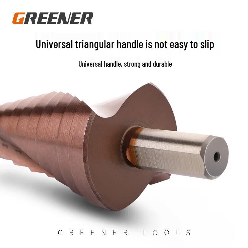 Greener M35 Cobalt Spiral Step Drill Bit