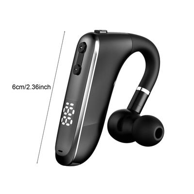 Auricolare wireless V5.2 Auricolari vivavoce Auricolare con cancellazione del rumore CVC6.0 50 ore di riproduzione Orecchio singolo