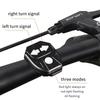 1 Pcs Bike Turn Signal Taillight Usb Rechargeable Remote Control Ultra Bright For Night Cycling