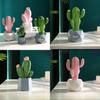 Resin Cactus Ornament For Creative Home Decoration Gift For Childrens Gift Day