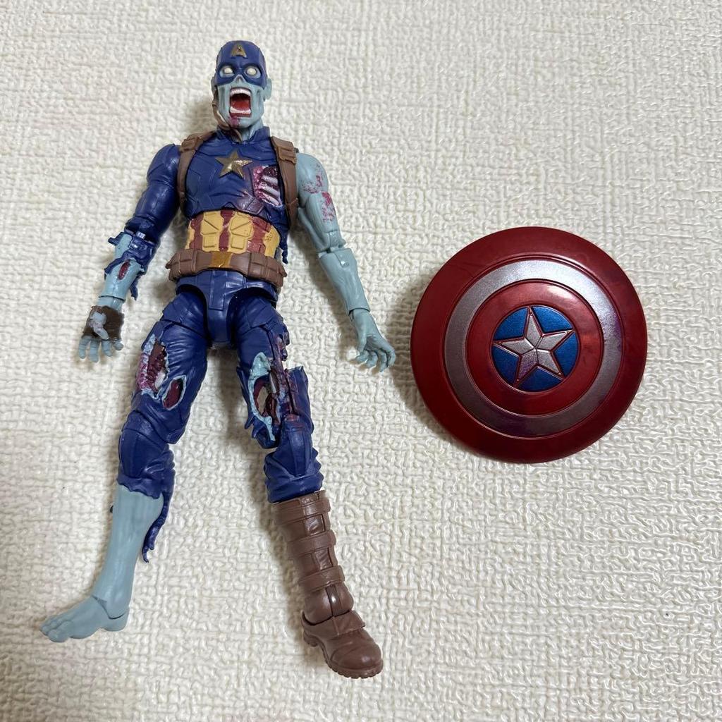 [USED] Marvel Legends WHAT IF…? / Zombie Captain America (Used)