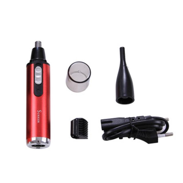 3 In 1 Electric Rechargeable Nose Hair Trimmer Ear Hair Shaver Temple Cut Personal Care Tools