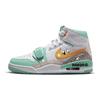 Jordan Legacy 312 Cushioning Abrasion Resistant Breathable High Top Vintage Basketball Shoes Men's White Green FV3625-181(Team56-)