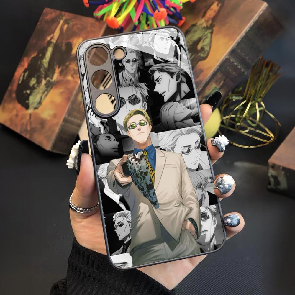 Kento Nanami Jujutsu Kaisen Phone Case For Samsung Galaxy S26 S25 S24 S23 S22 S20 S21 Ultra Plus Fe Colored Silver Cover