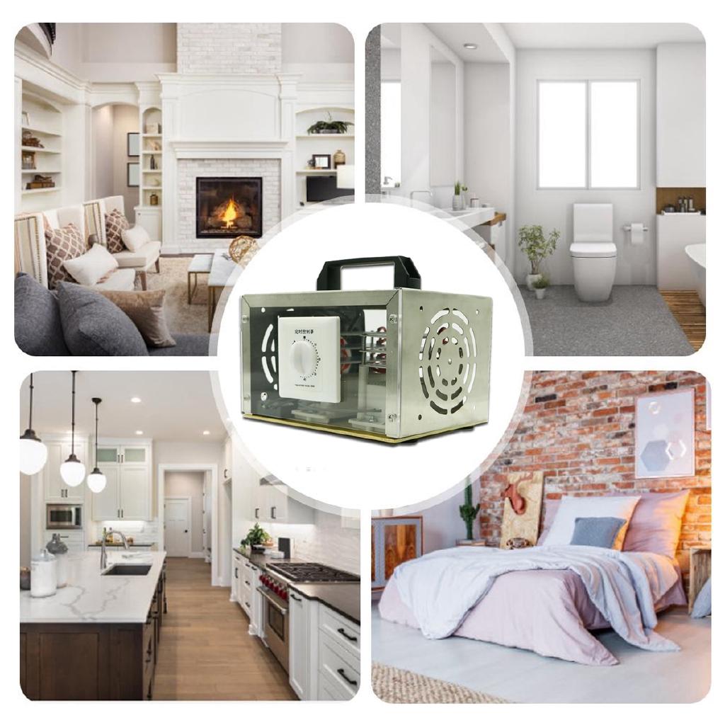 200W Ozone Generator Air Purifier Ozonizador Machine O3 Ozono Generator Deodorant Disinfection Equipment Remove Formaldehyde