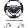 Black Car SUV Steering Wheel Booster Ball Aid Power Handle Assister Spinner Knob