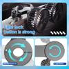 Car Fan for Backseat Dual-Head USB Powered Car Cooling Fans with 3 Speeds 360° Rotatable 5V Electric Car Seat Fan Powerful
