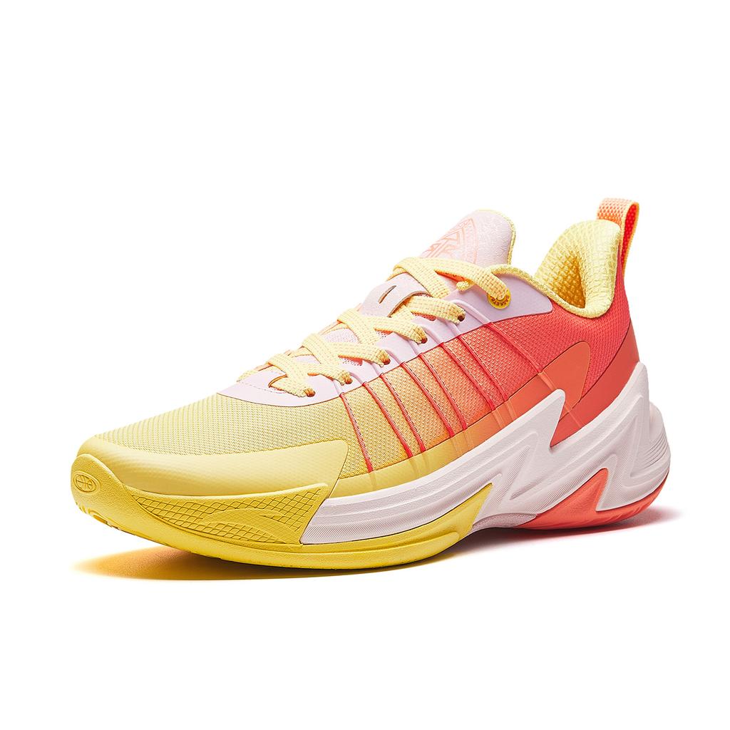 Anta Heat Wave 4 Aura Rope Embroidery Structure Cement Nemesis Professional Combat Anti-Slip Wear-Resistant Low-Top Basketball Shoes 912611604-4
