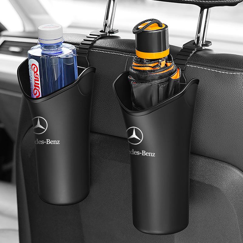 1/2 ks Úložný box do auta Organizér na deštníky a odpadky Kbelík pro Mercedes Benz Amg W204 W205 W211 W212 W213 A S M B C E R G Třída