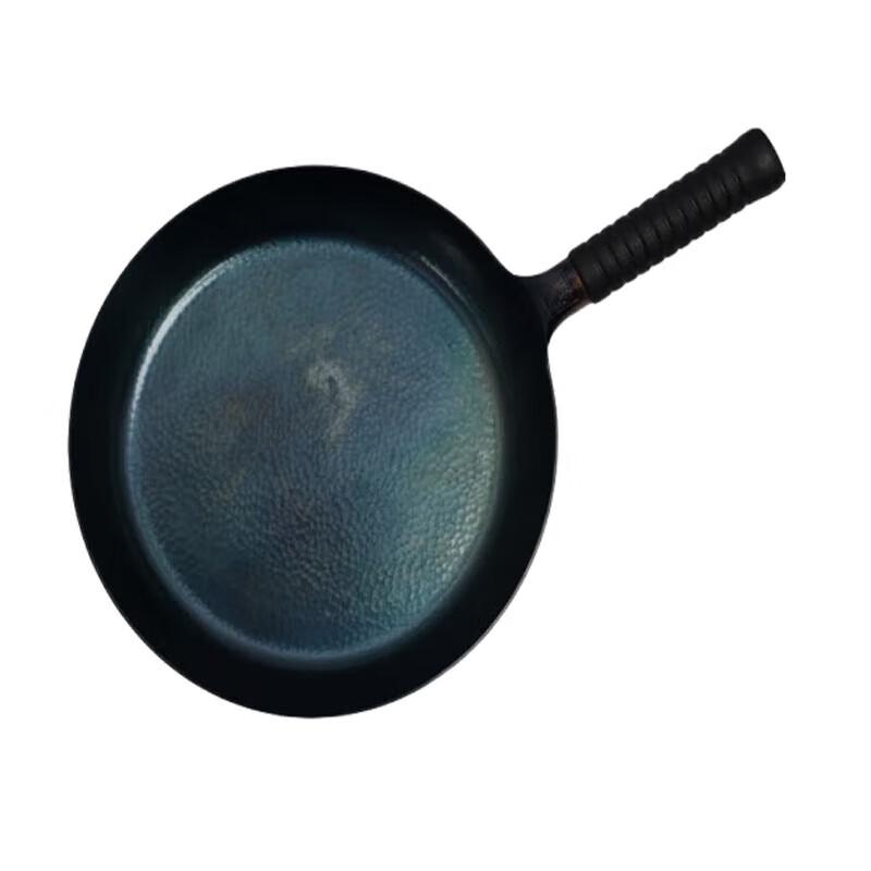 Jinweide Zhangqiu 30cm Hand-Forged Wrought Iron Frying Pan