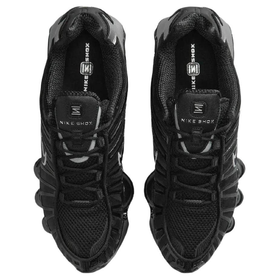 Nike Shox TL Serie Comfortabele Pasvorm Lifestyle Schoenen Dames sneakers Zwart Zilver AR3566-008